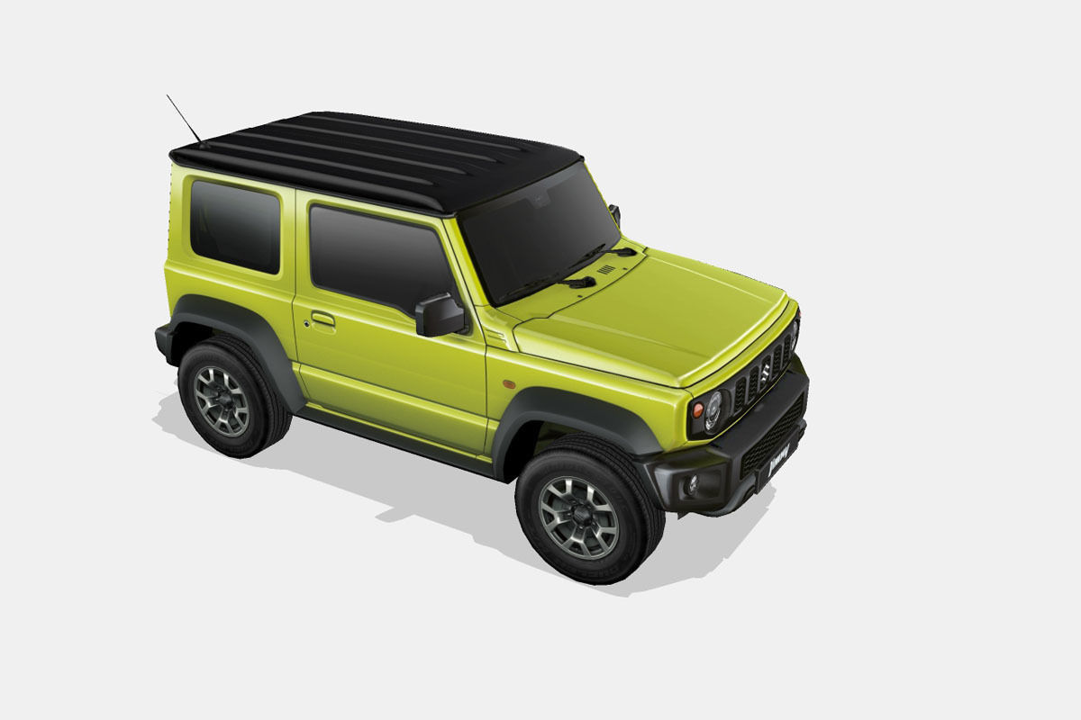 Suzuki Jimny 2019 Low-poly 3D model_21