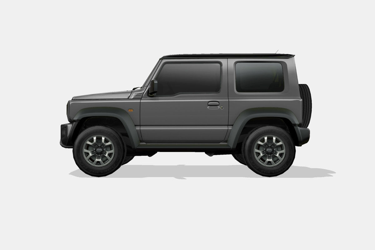 Suzuki Jimny 2019 Low-poly 3D model_10