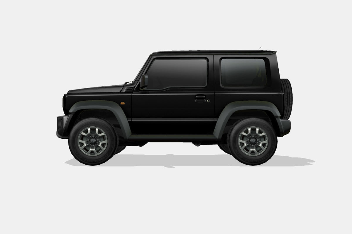 Suzuki Jimny 2019 Low-poly 3D model_7