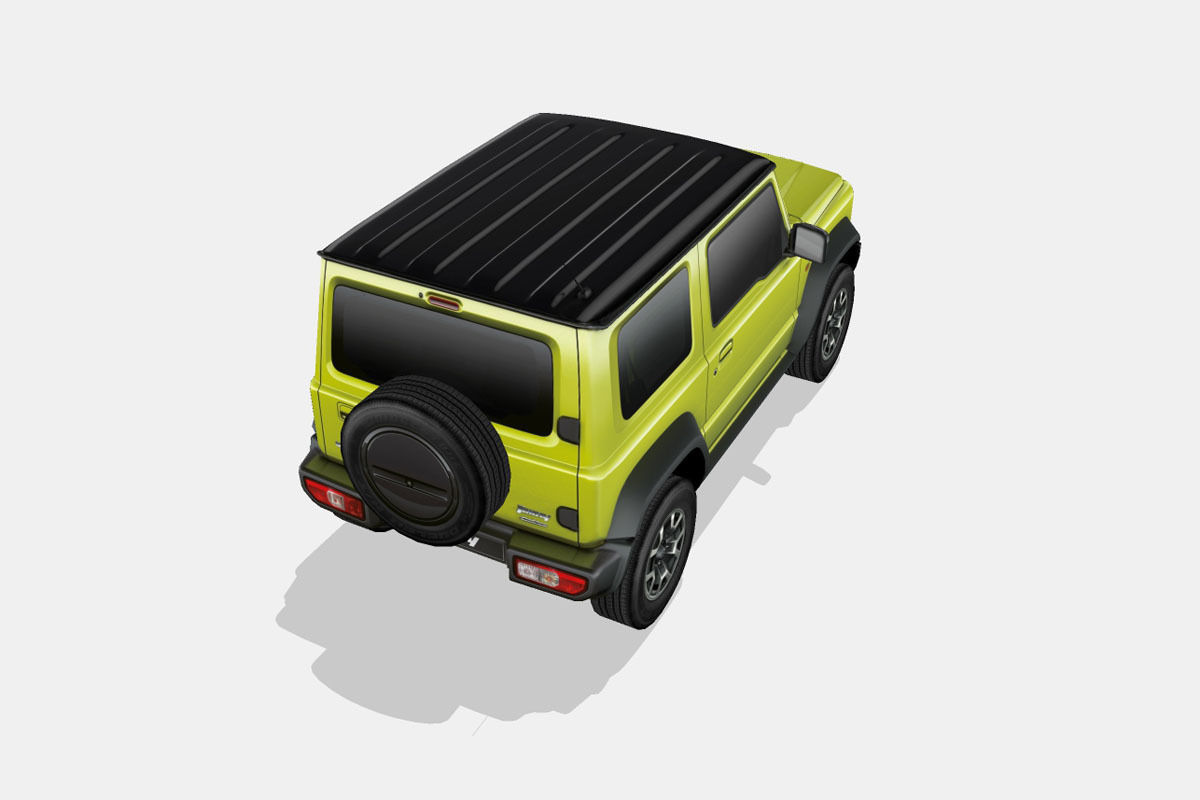 Suzuki Jimny 2019 Low-poly 3D model_17