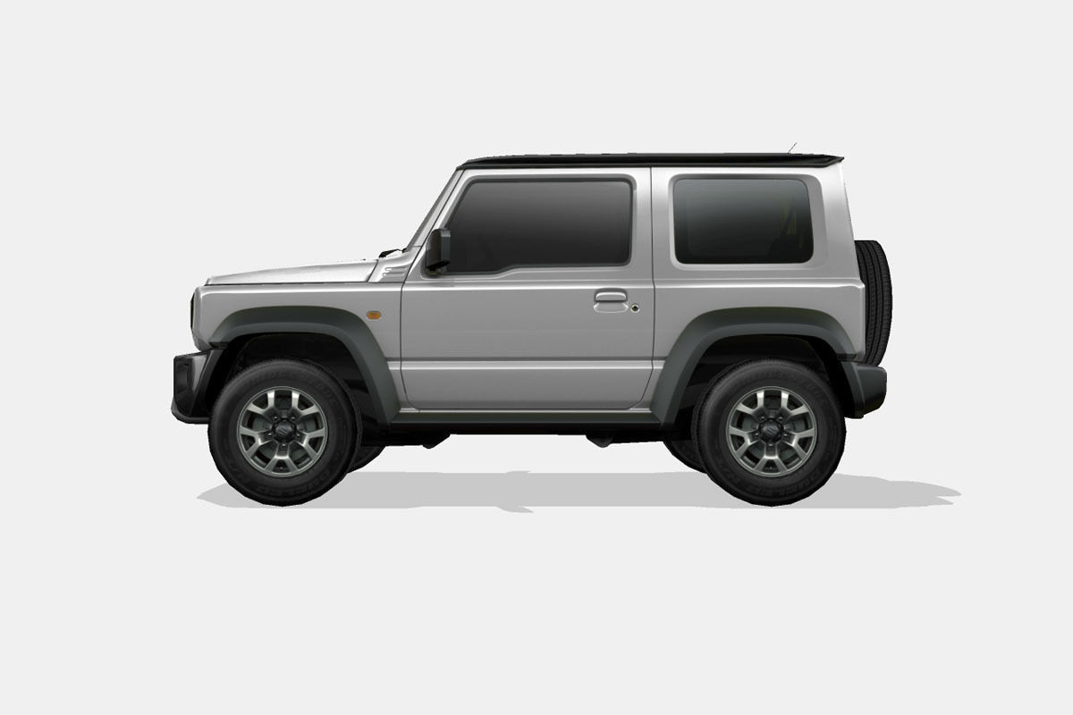 Suzuki Jimny 2019 Low-poly 3D model_12
