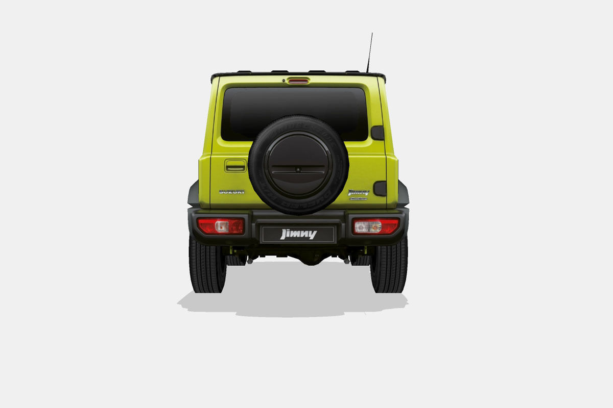 Suzuki Jimny 2019 Low-poly 3D model_15