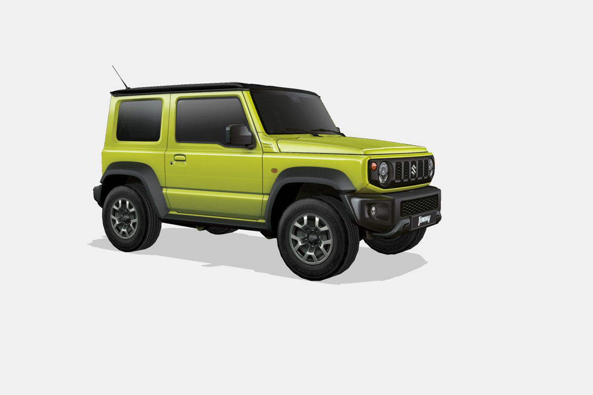 Suzuki Jimny 2019 Low-poly 3D model_22