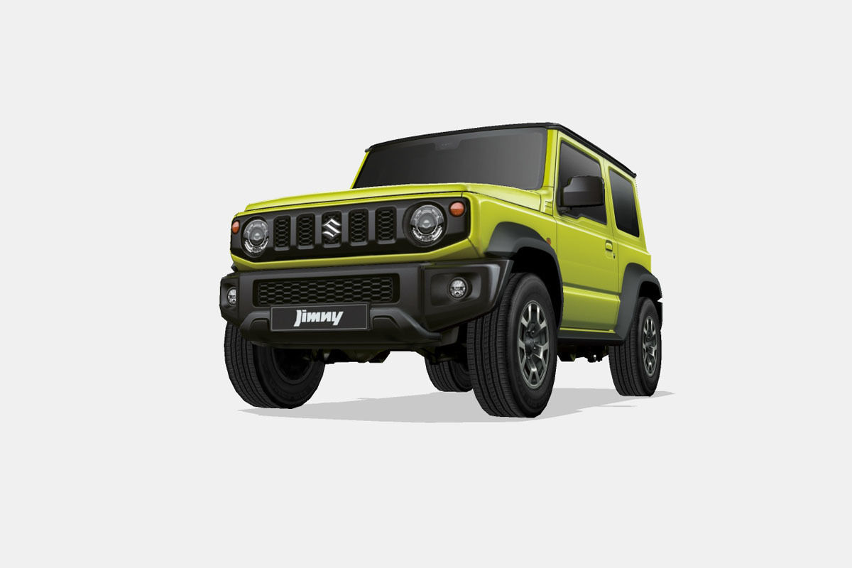 Suzuki Jimny 2019 Low-poly 3D model_4