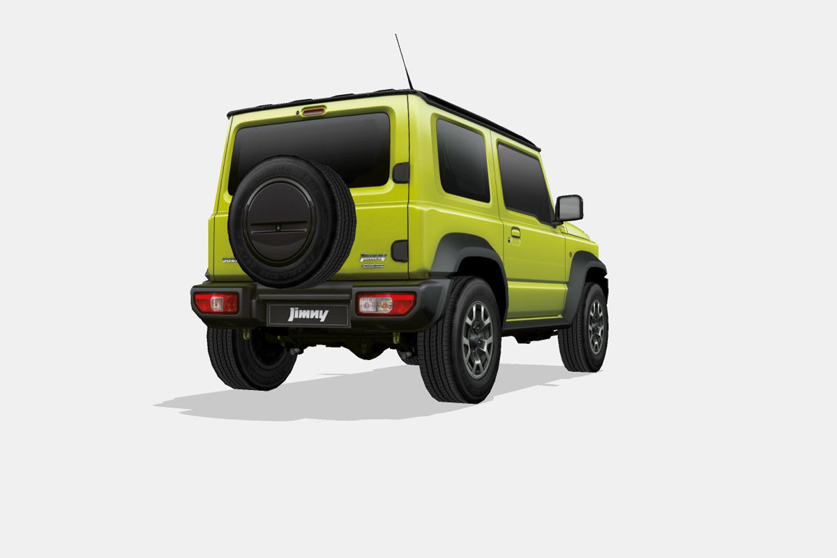 Suzuki Jimny 2019 Low-poly 3D model_18
