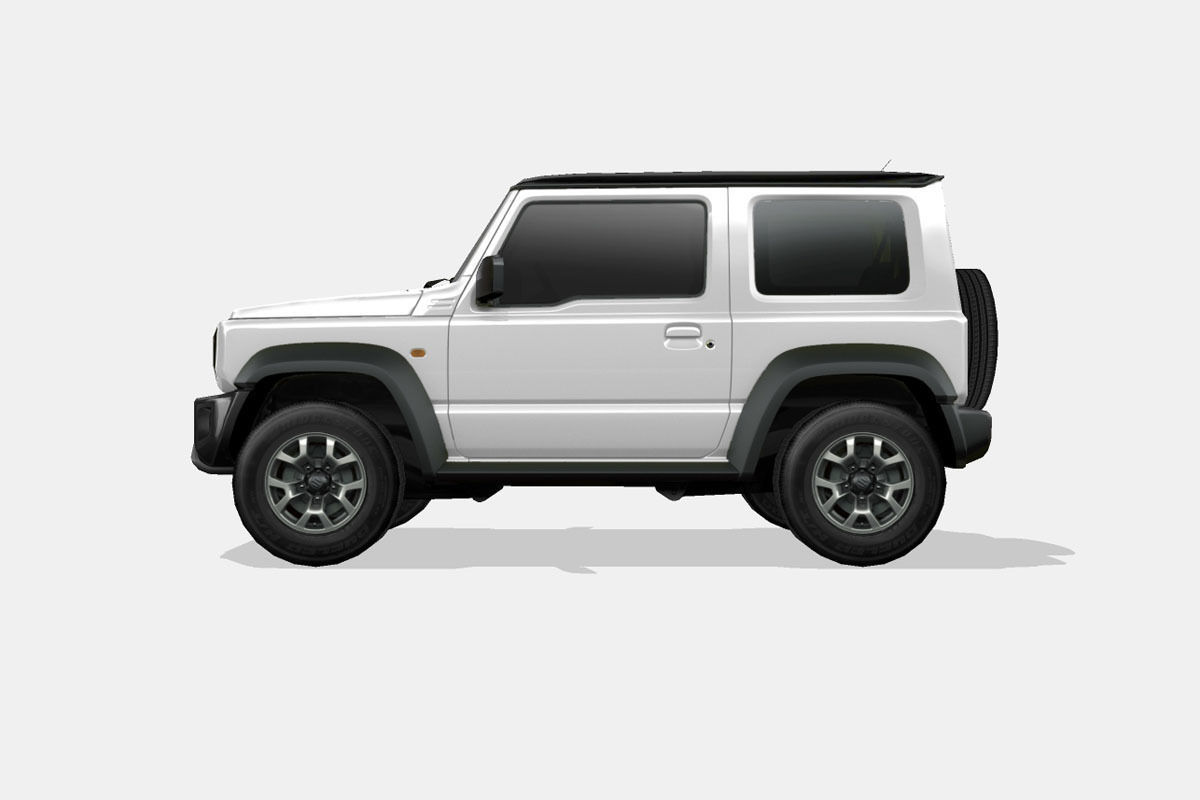 Suzuki Jimny 2019 Low-poly 3D model_13