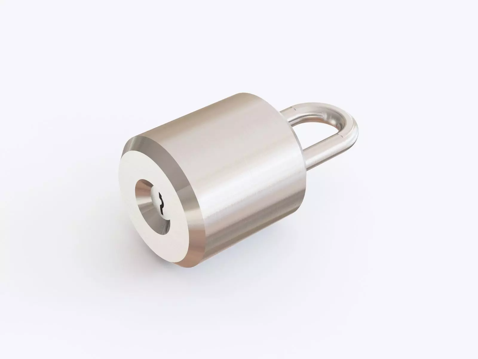 Padlock 01 3D model_0