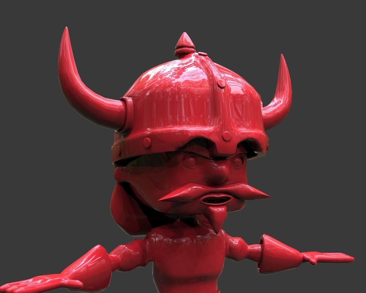 Floky The Viking Low-poly 3D model_10