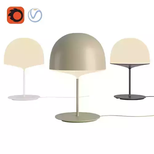 Fontana Arte Cheshire Table Lamp by Gam Fratesi 3D model