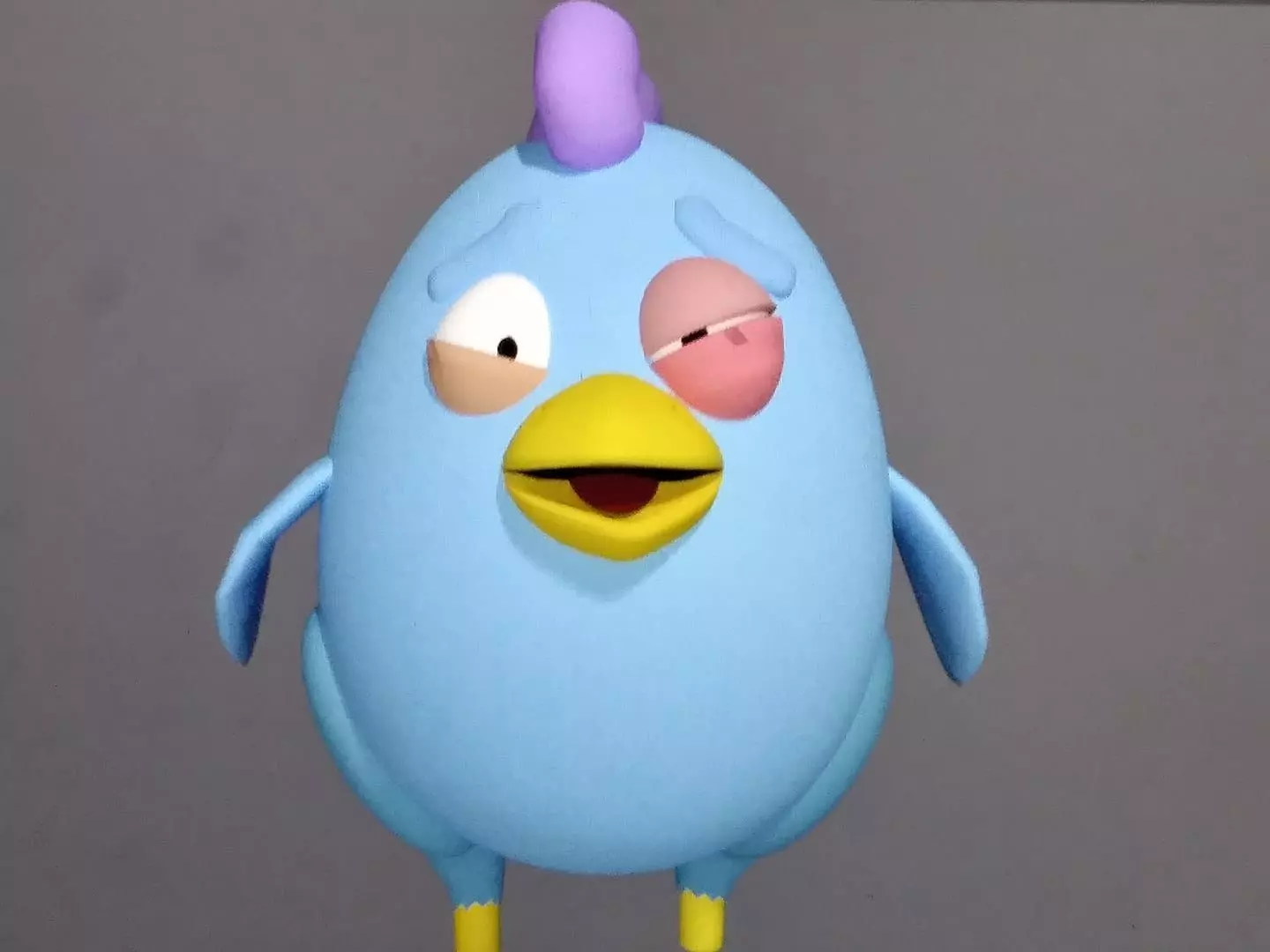 recreated the chicken from realm Royale Free 3D model