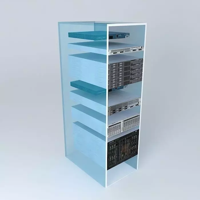 Example IDC Cabinet 3D model_0