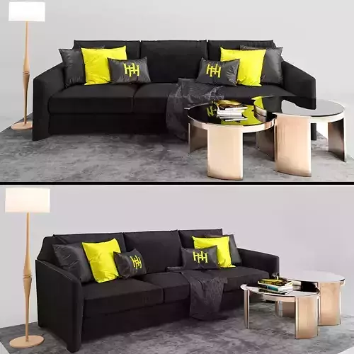 Sofa Heritage ARLES 3D model