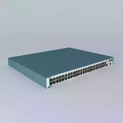 Cisco Catalyst 2960 S 48TD L Network Switch 3D model