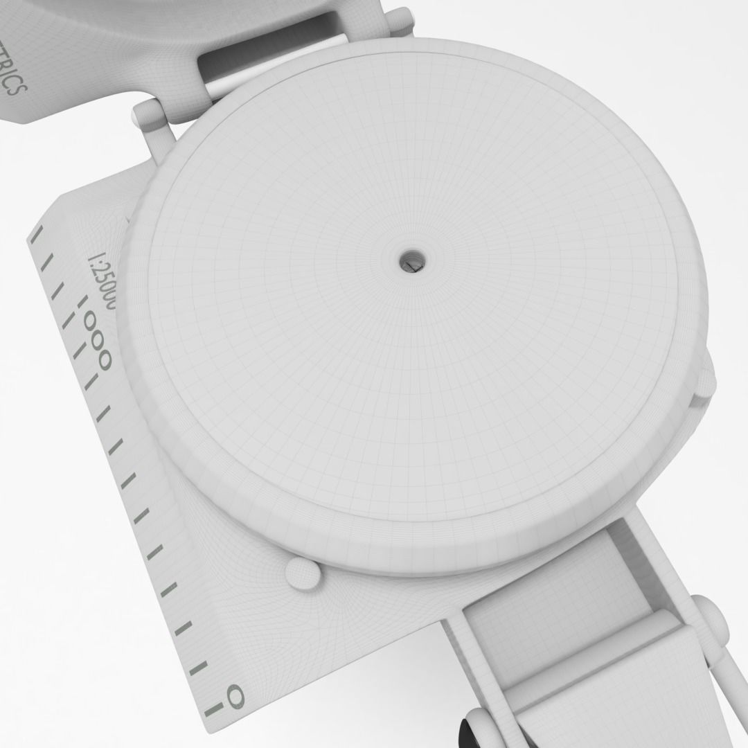 Military Compass 3D model_8
