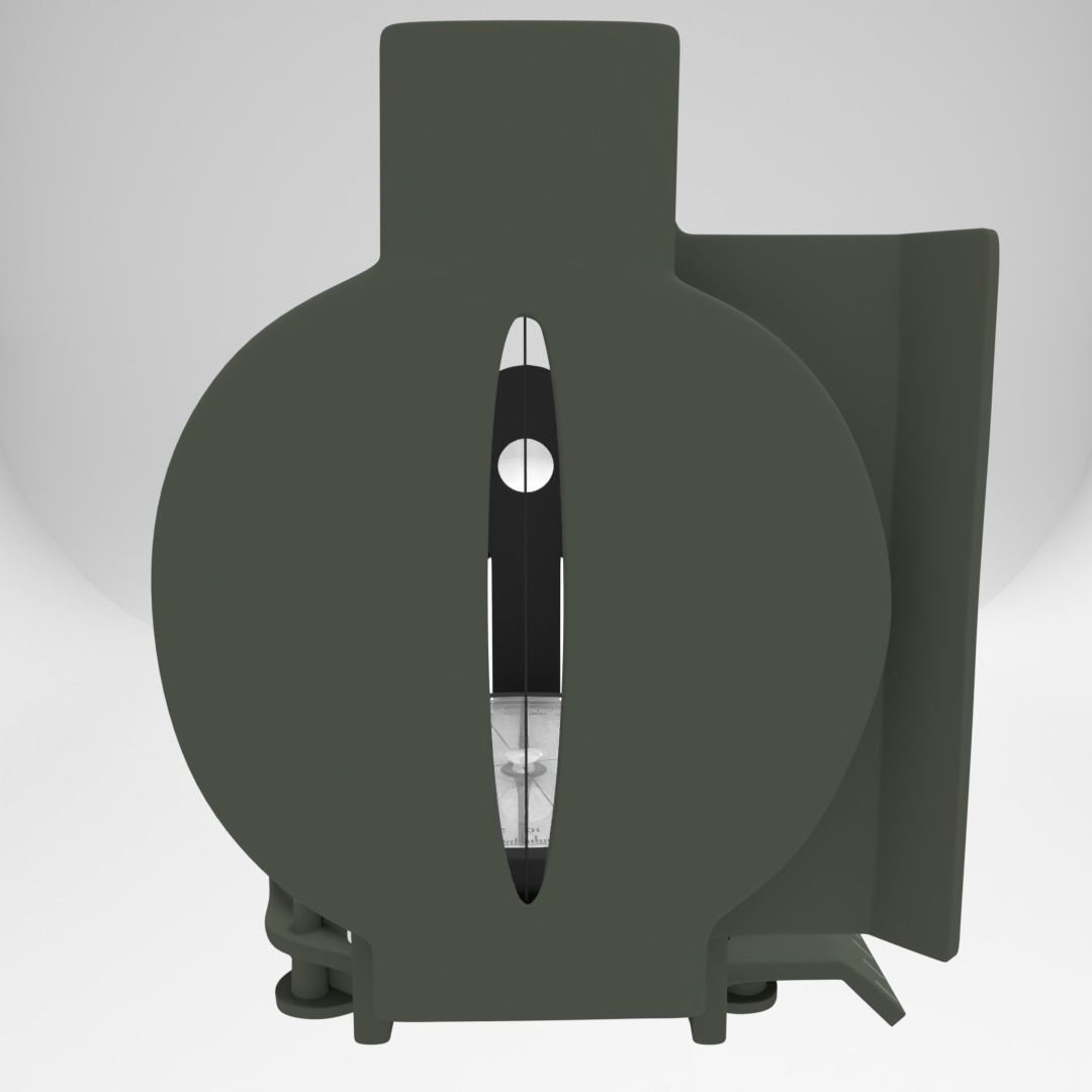 Military Compass 3D model_7