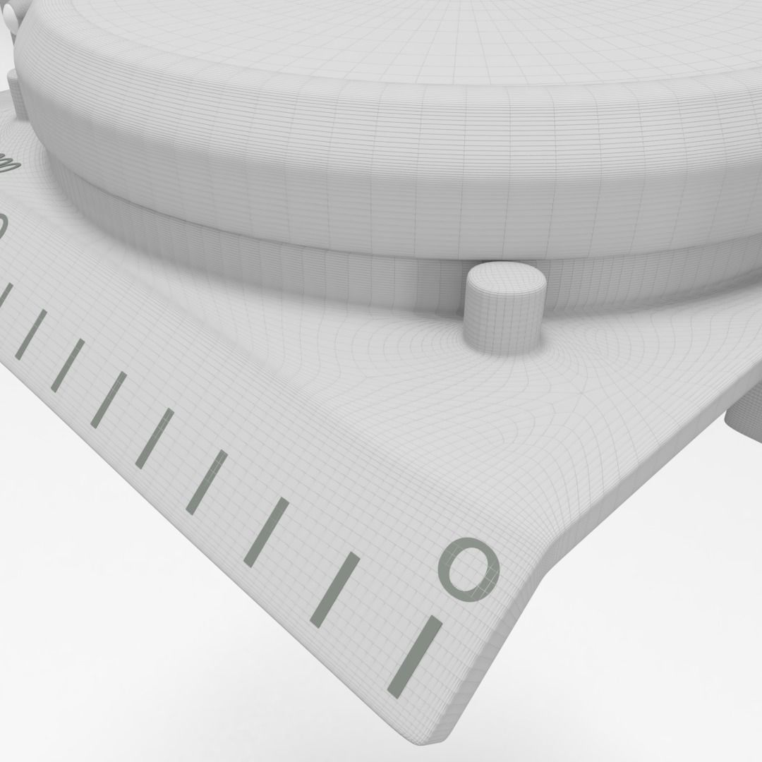 Military Compass 3D model_9