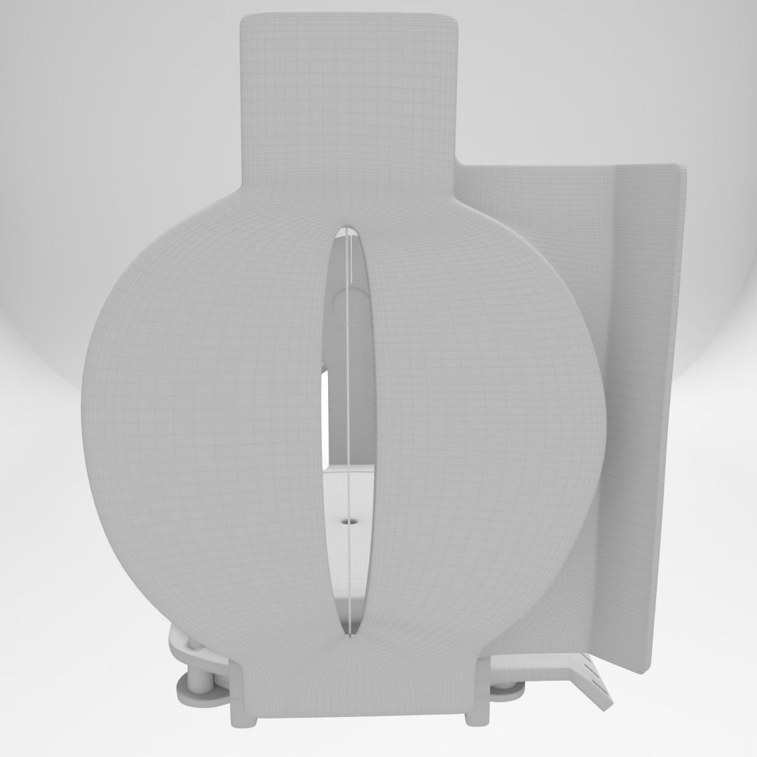 Military Compass 3D model_10