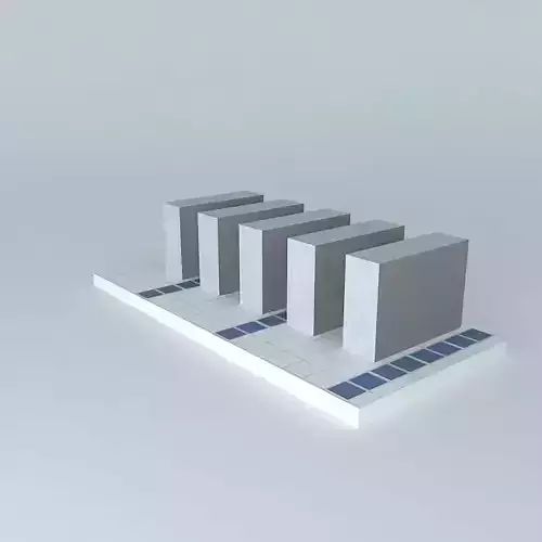 Raised Floor 2ft x 2ft tile with cabinet layout