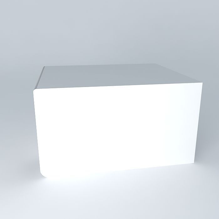 Window Air Coniditioner 3D model_2