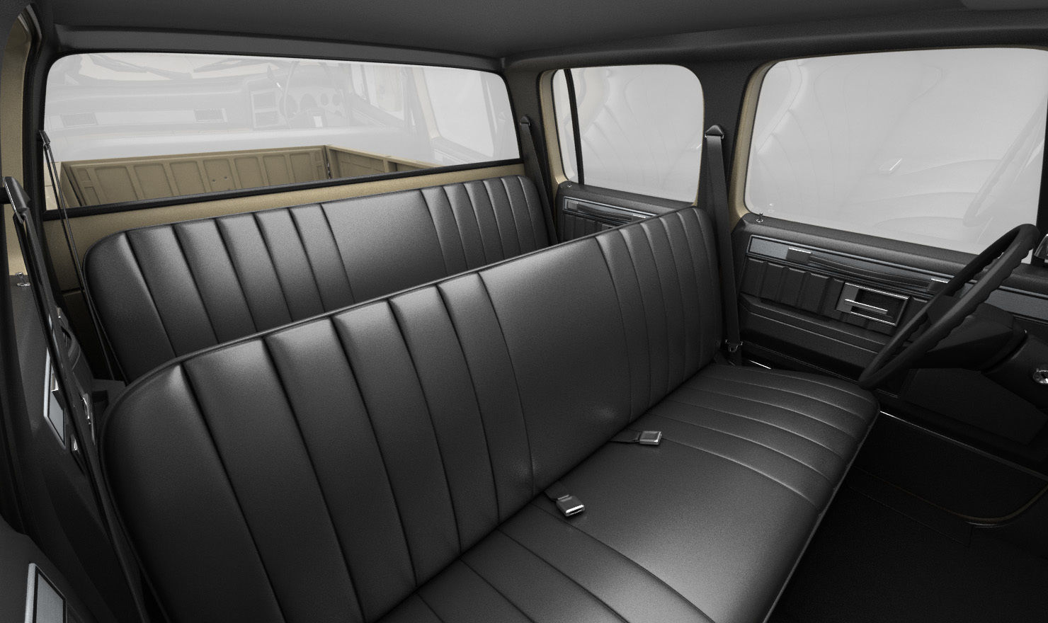 GENERIC PICKUP TRUCK 6 3D model_10