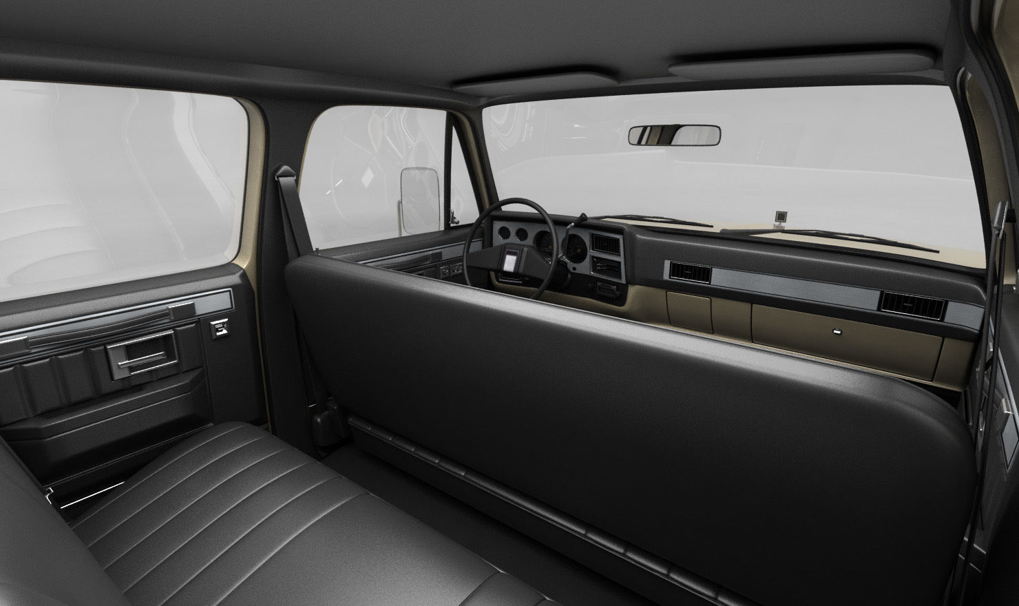 GENERIC PICKUP TRUCK 6 3D model_11