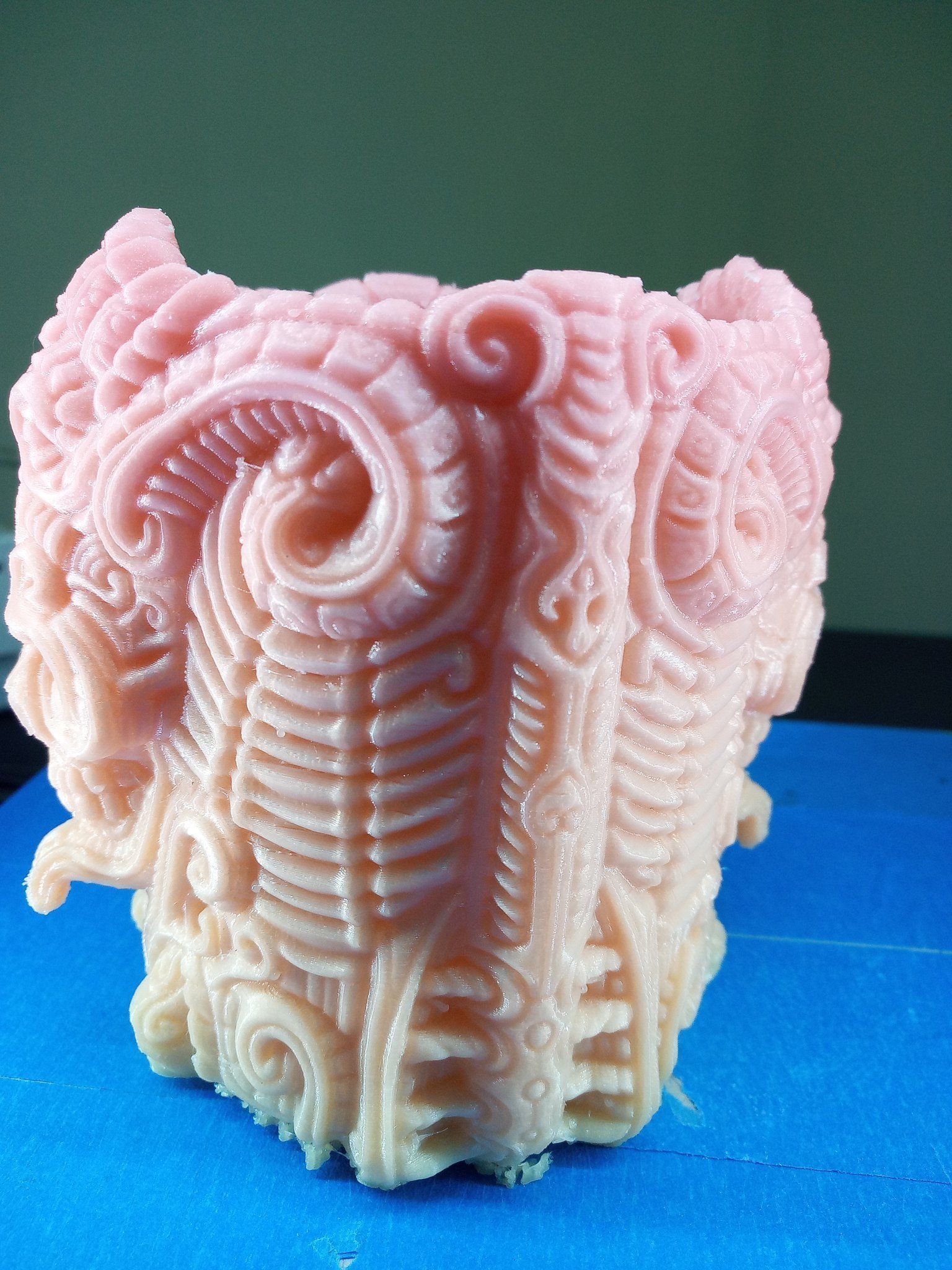 Skull Mug 3D print model_1