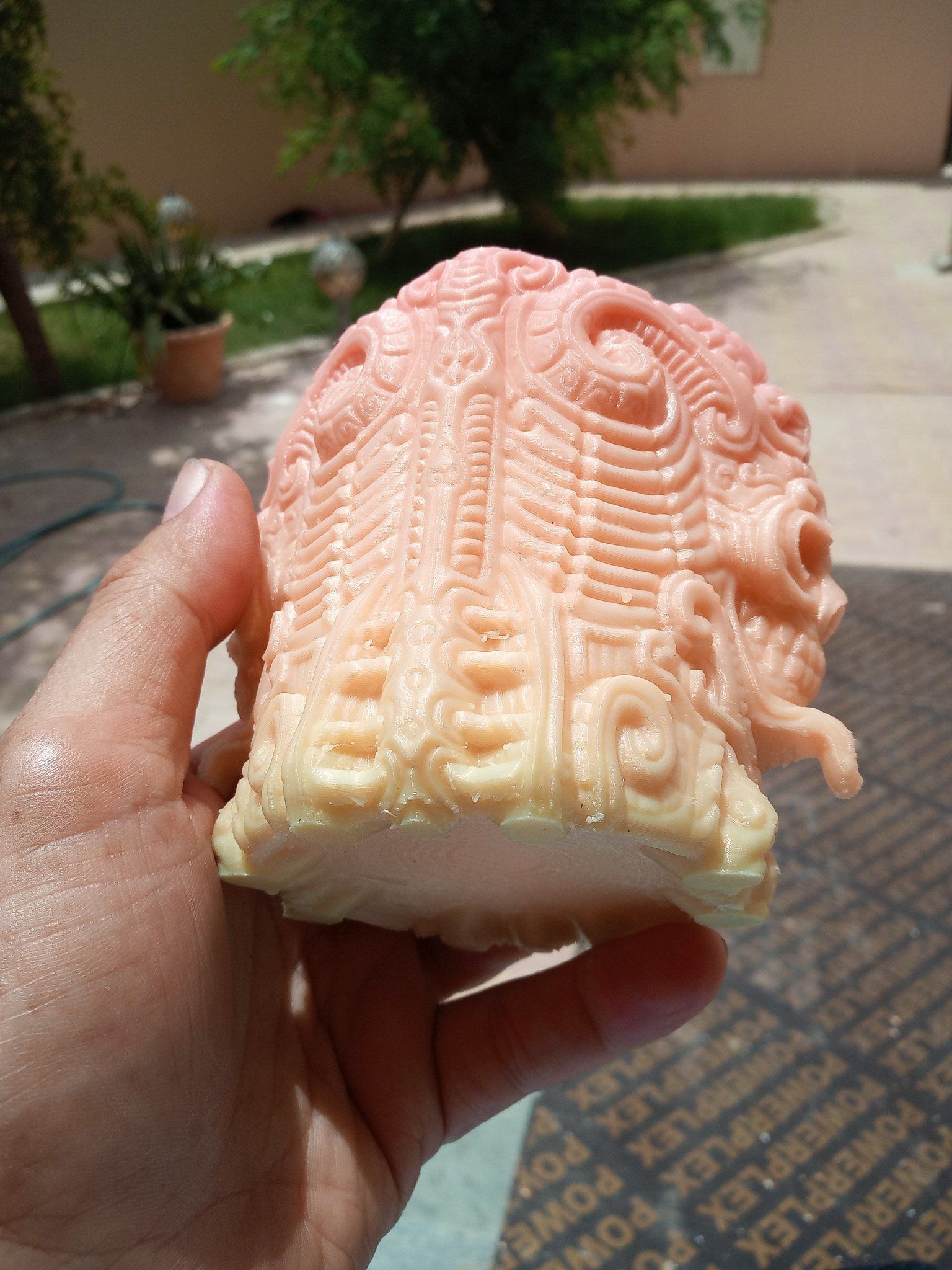 Skull Mug 3D print model_2