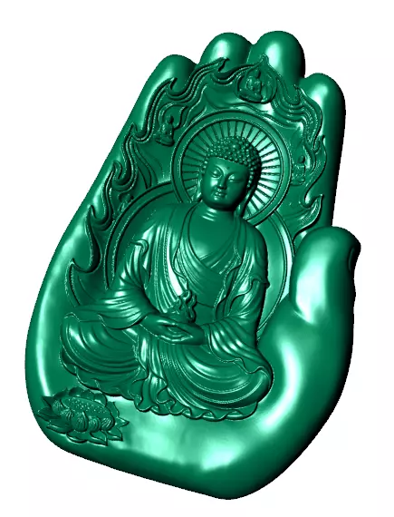 BUDDHA HANDS 3D print model
