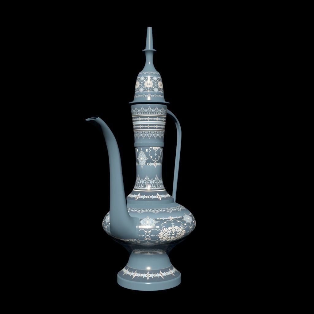 3d model of nomad Jug Low-poly 3D model_3