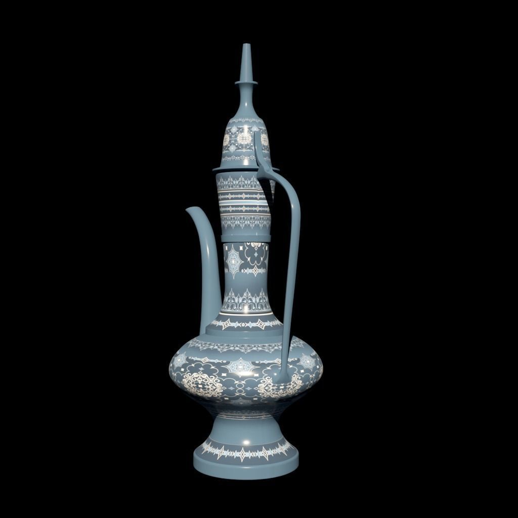 3d model of nomad Jug Low-poly 3D model_2
