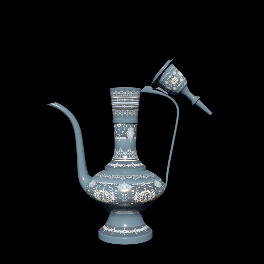 3d model of nomad Jug Low-poly 3D model_4