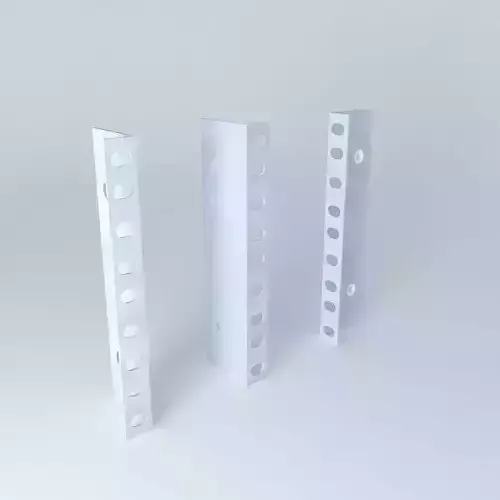 Rack Mount Kit Cisco 7206 %26 7204 XFR router 3D model