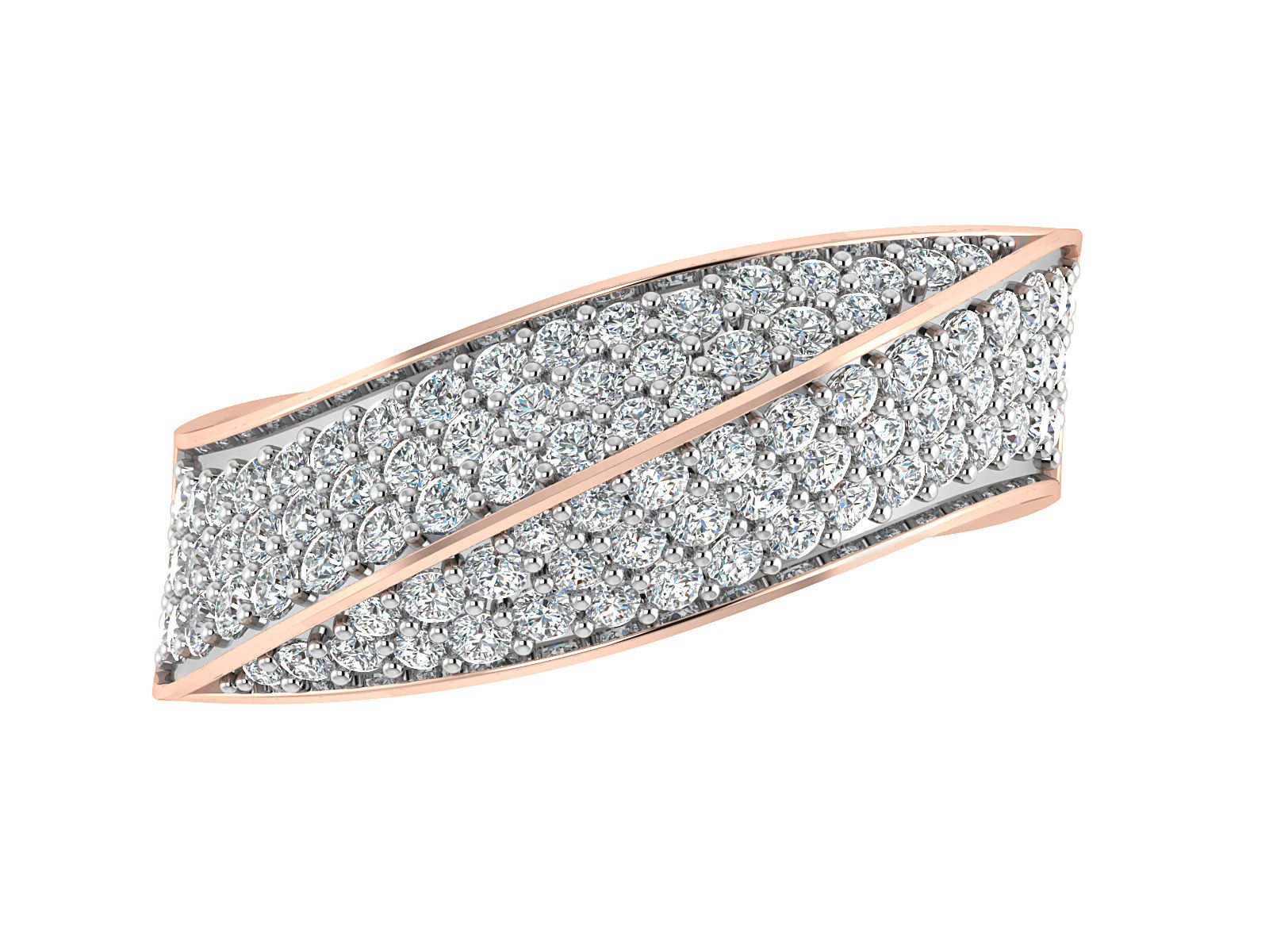 Women ring 3dm stl render detail 3D print model 3D print model_12