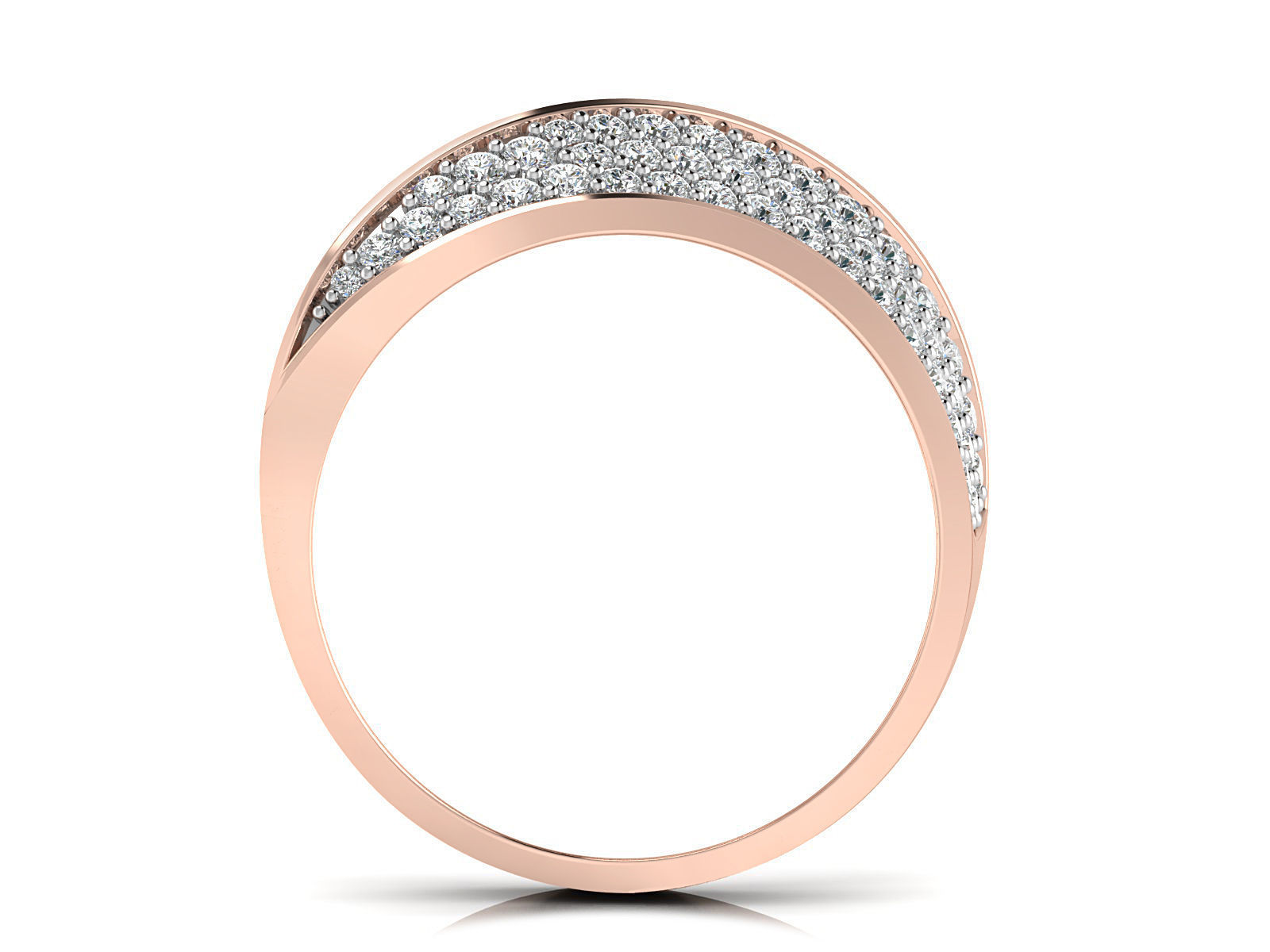 Women ring 3dm stl render detail 3D print model 3D print model_4