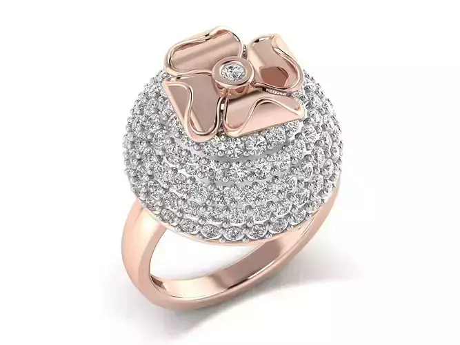 Women ring 3dm stl render detail 3D print model