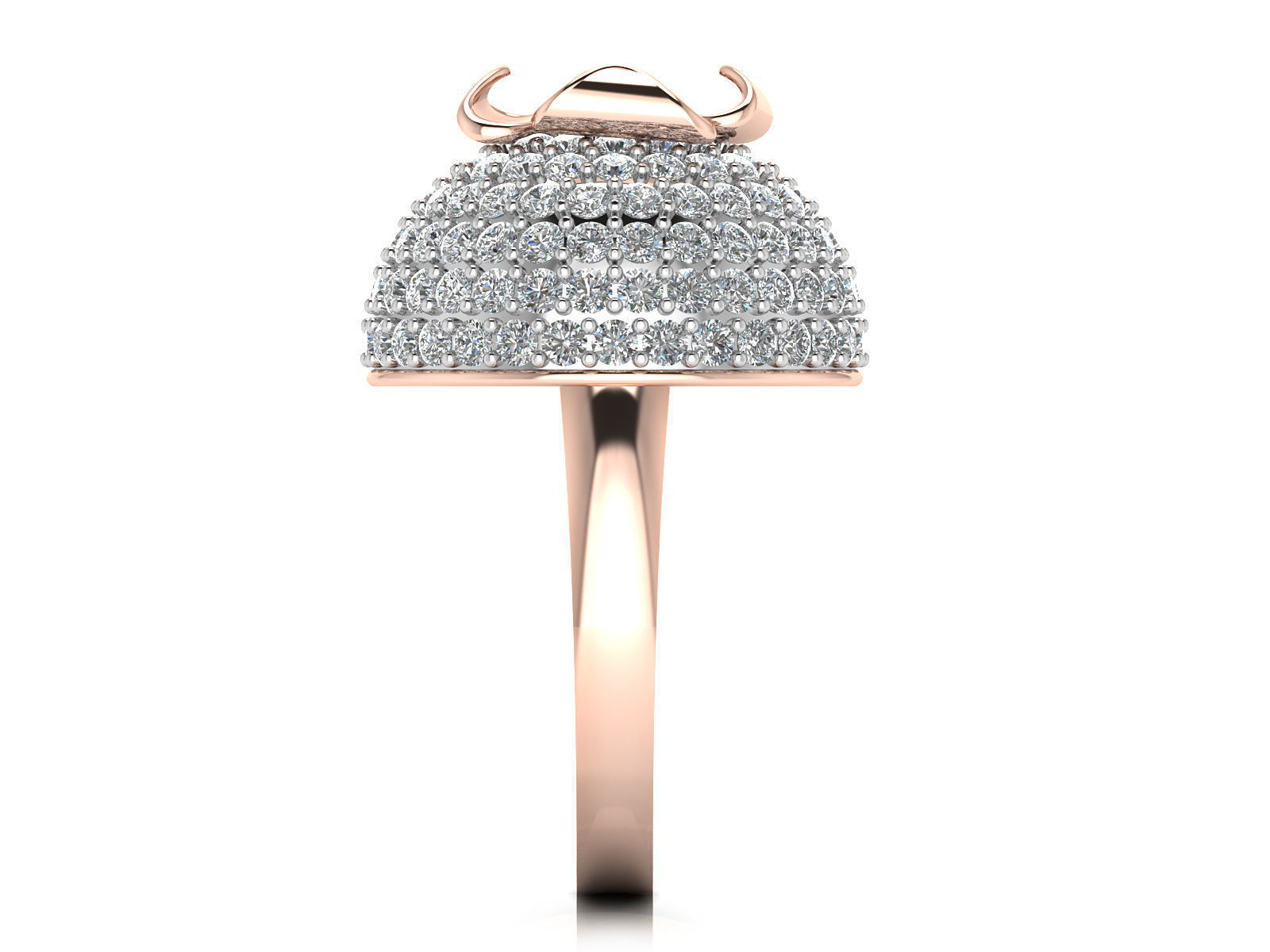 Women ring 3dm stl render detail 3D print model 3D print model_8