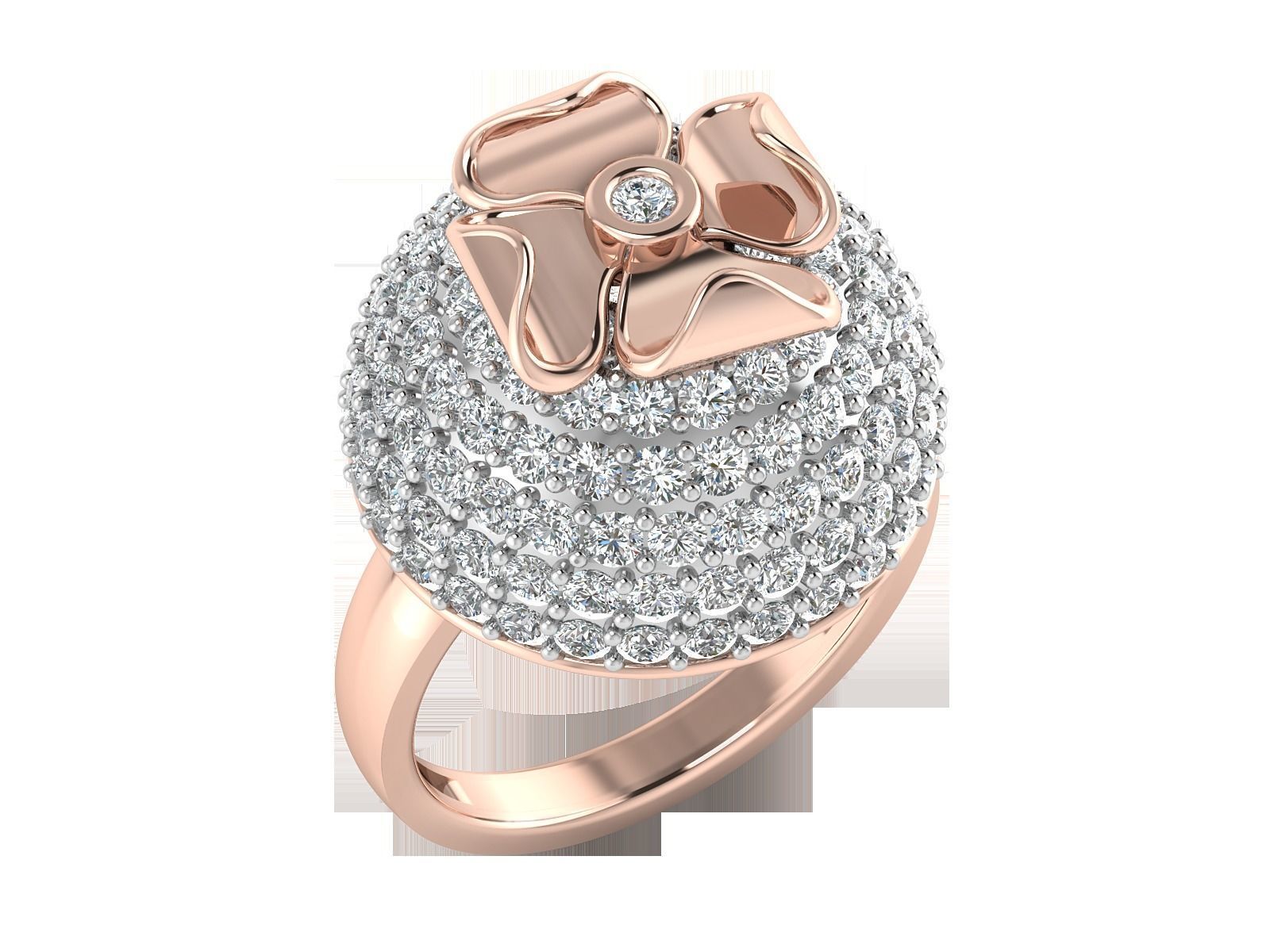 Women ring 3dm stl render detail 3D print model 3D print model_1