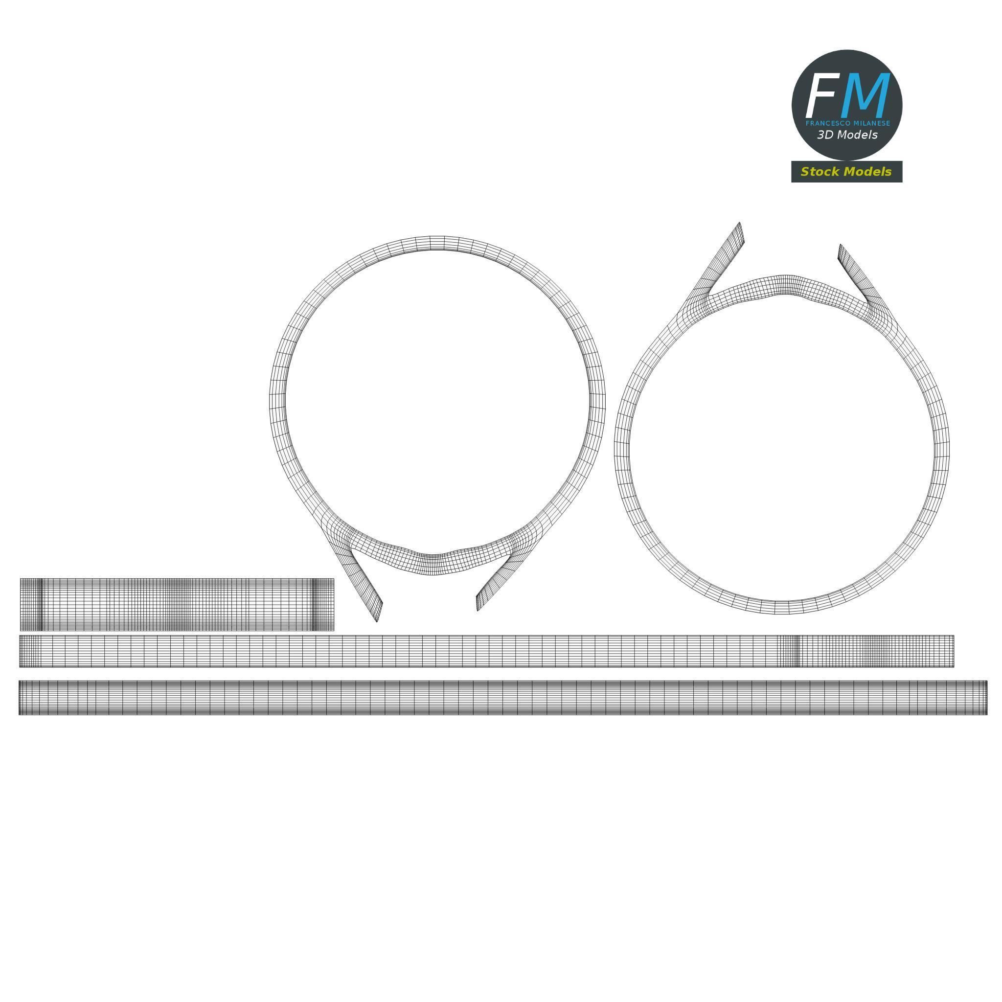 Pearl ring 3D model_12