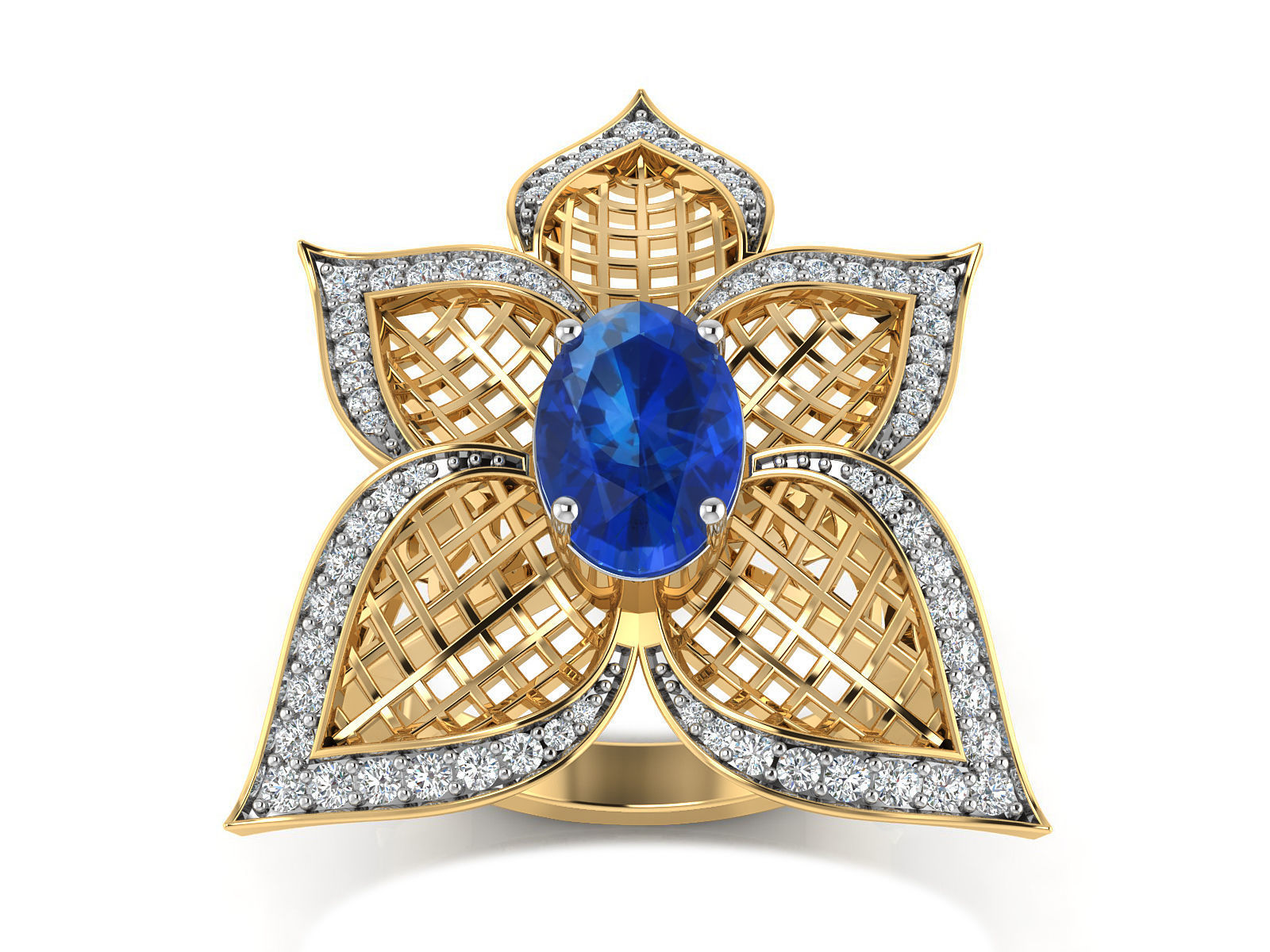 Women ring 3dm stl render detail 3D print model 3D print model_2