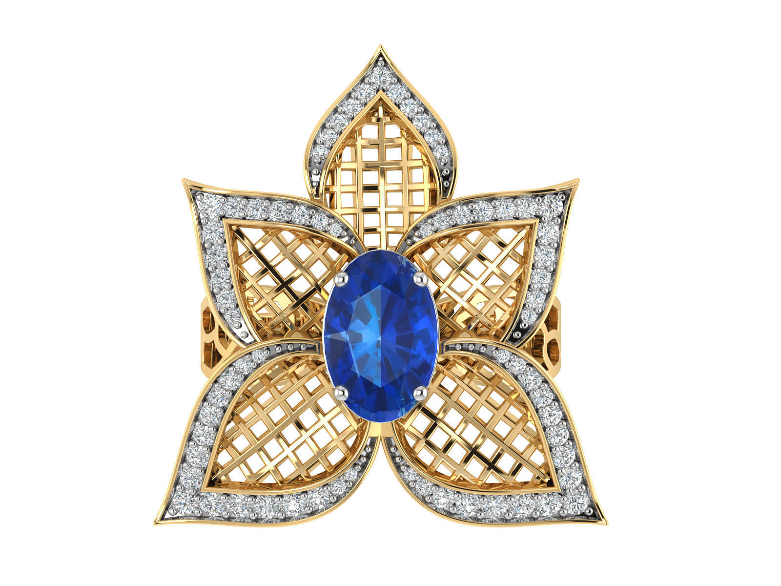 Women ring 3dm stl render detail 3D print model 3D print model_12