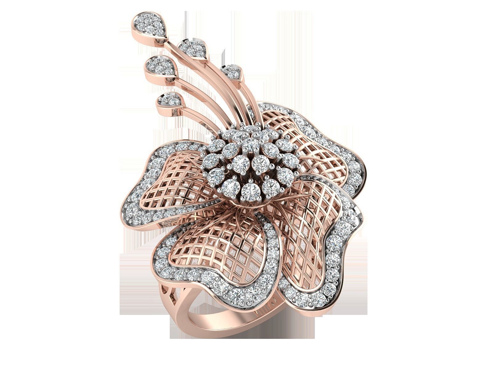 Women ring 3dm stl render detail 3D print model 3D print model_1