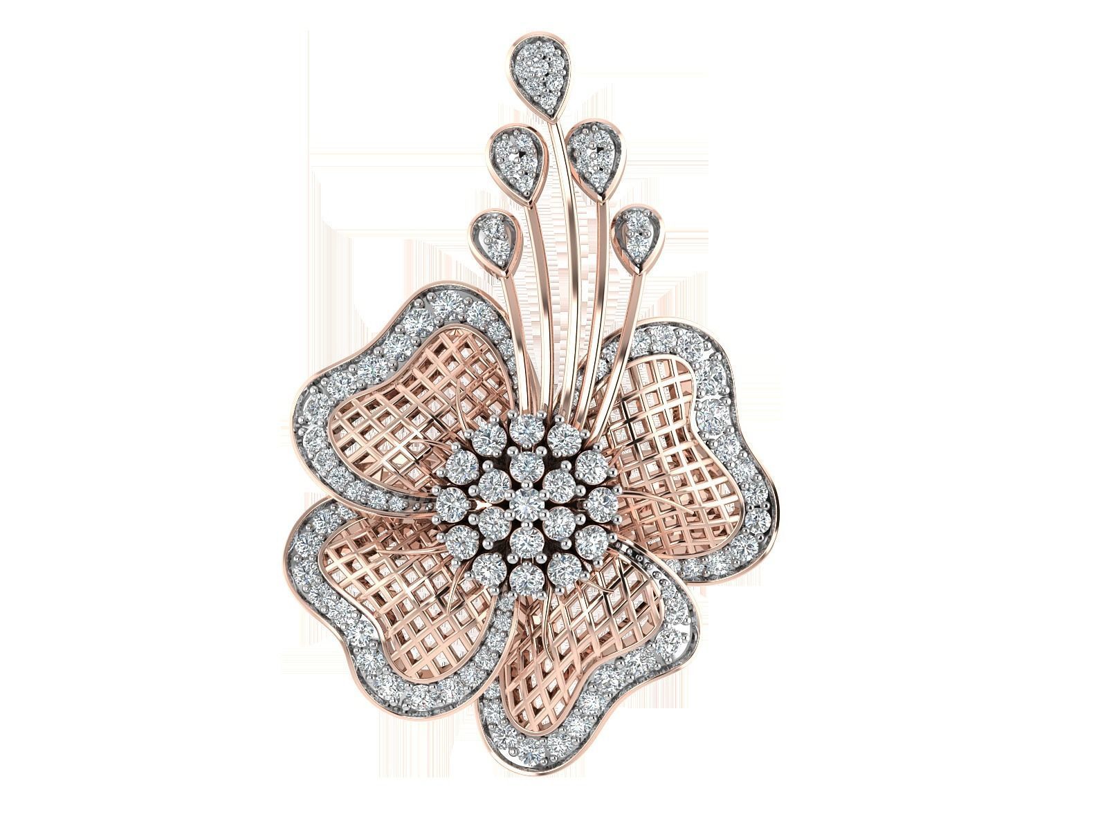 Women ring 3dm stl render detail 3D print model 3D print model_10