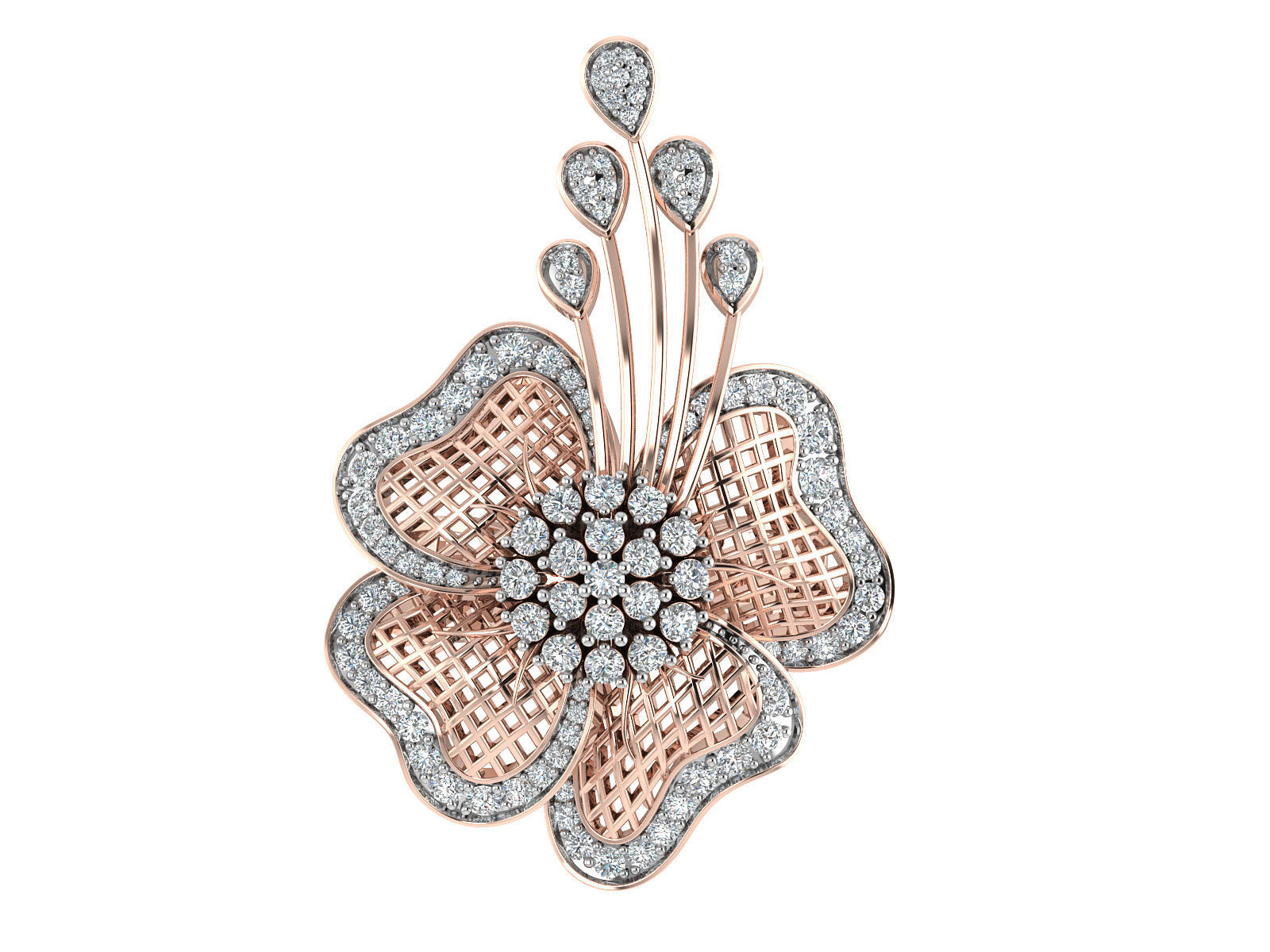 Women ring 3dm stl render detail 3D print model 3D print model_9