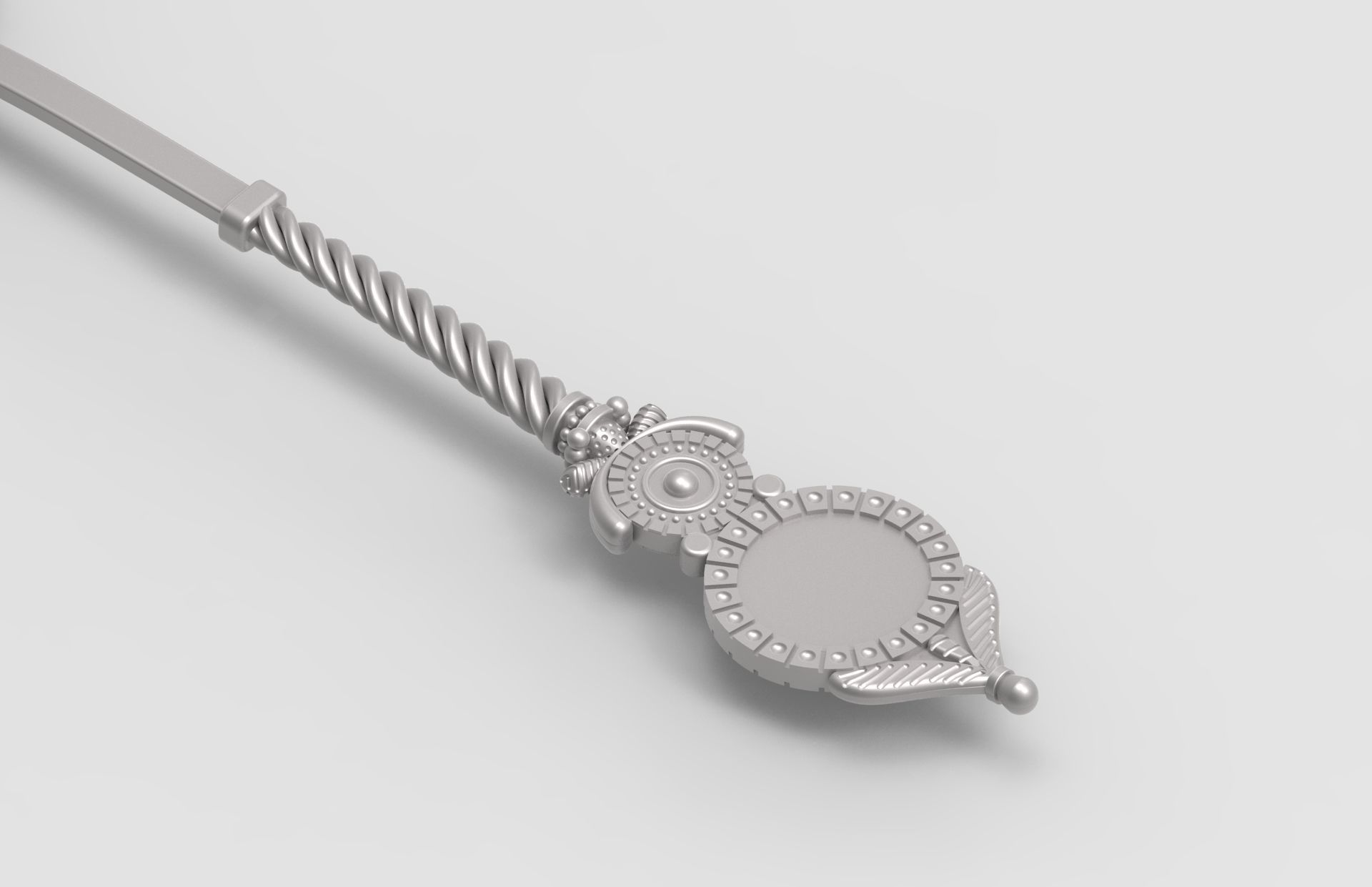 Spoon 3D print model_3