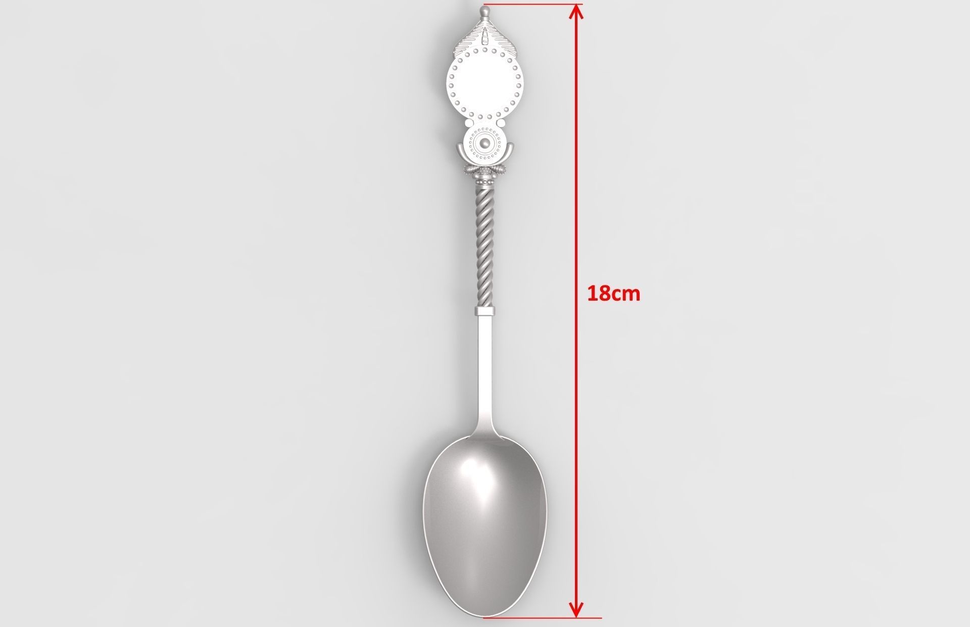 Spoon 3D print model_2