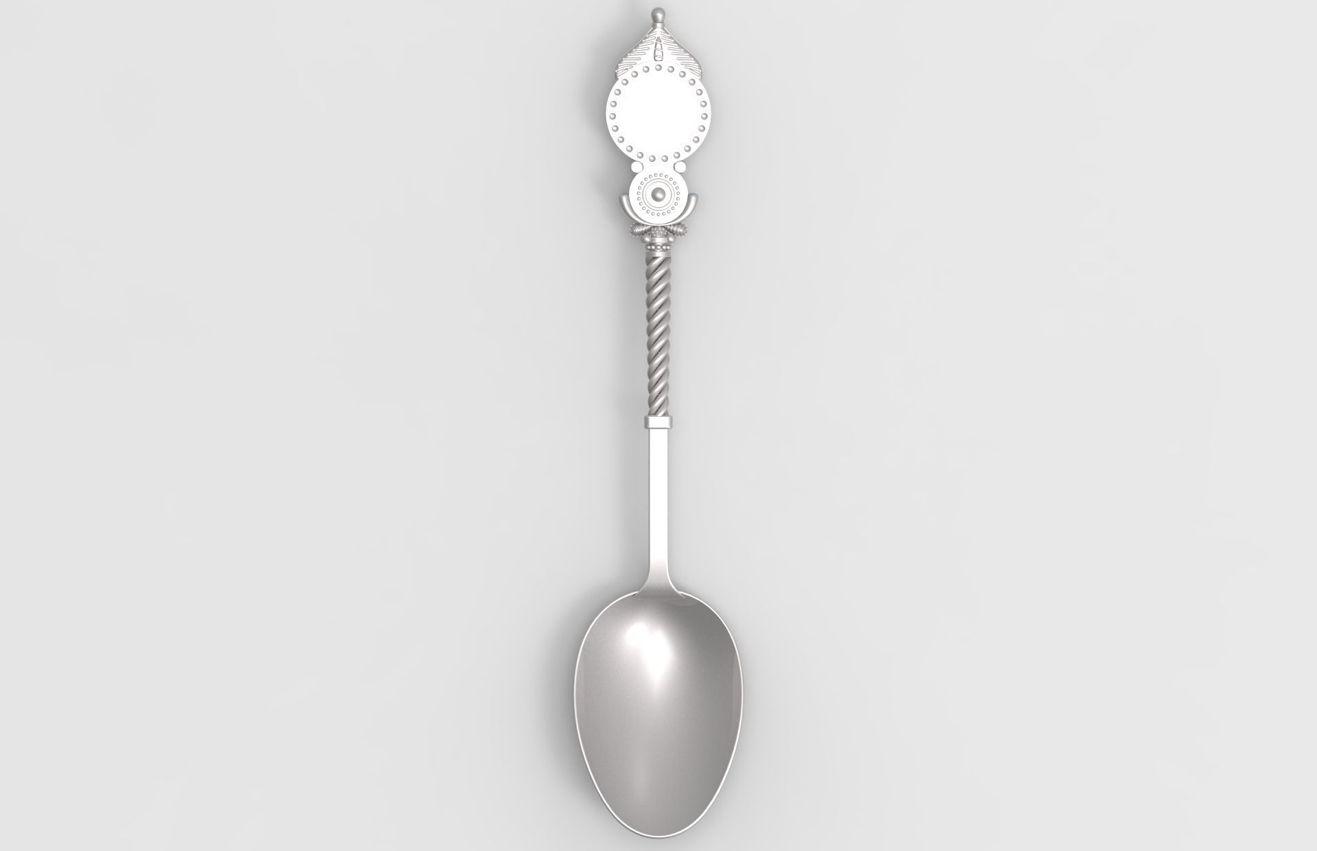 Spoon 3D print model_1