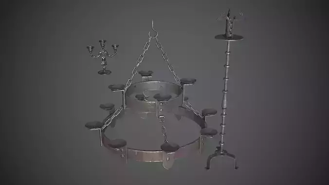 Chandelier Medieval