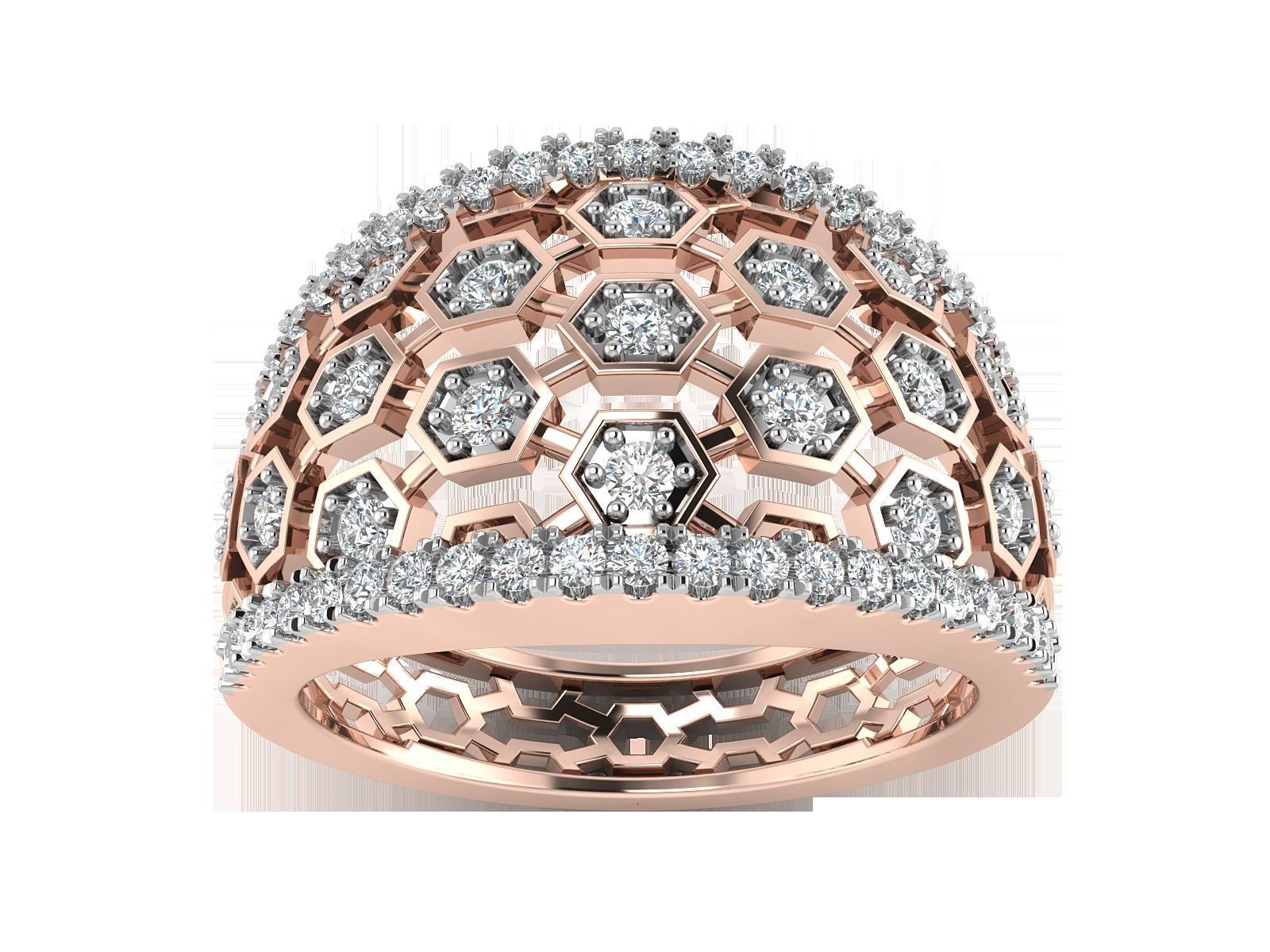 Women ring 3dm stl render detail 3D print model 3D print model_1