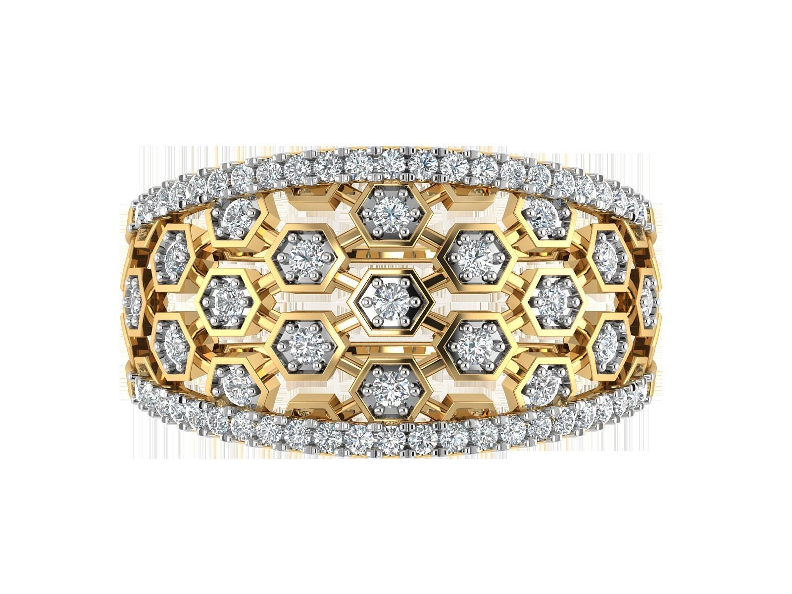 Women ring 3dm stl render detail 3D print model 3D print model_13