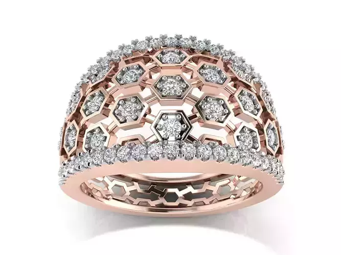 Women ring 3dm stl render detail 3D print model